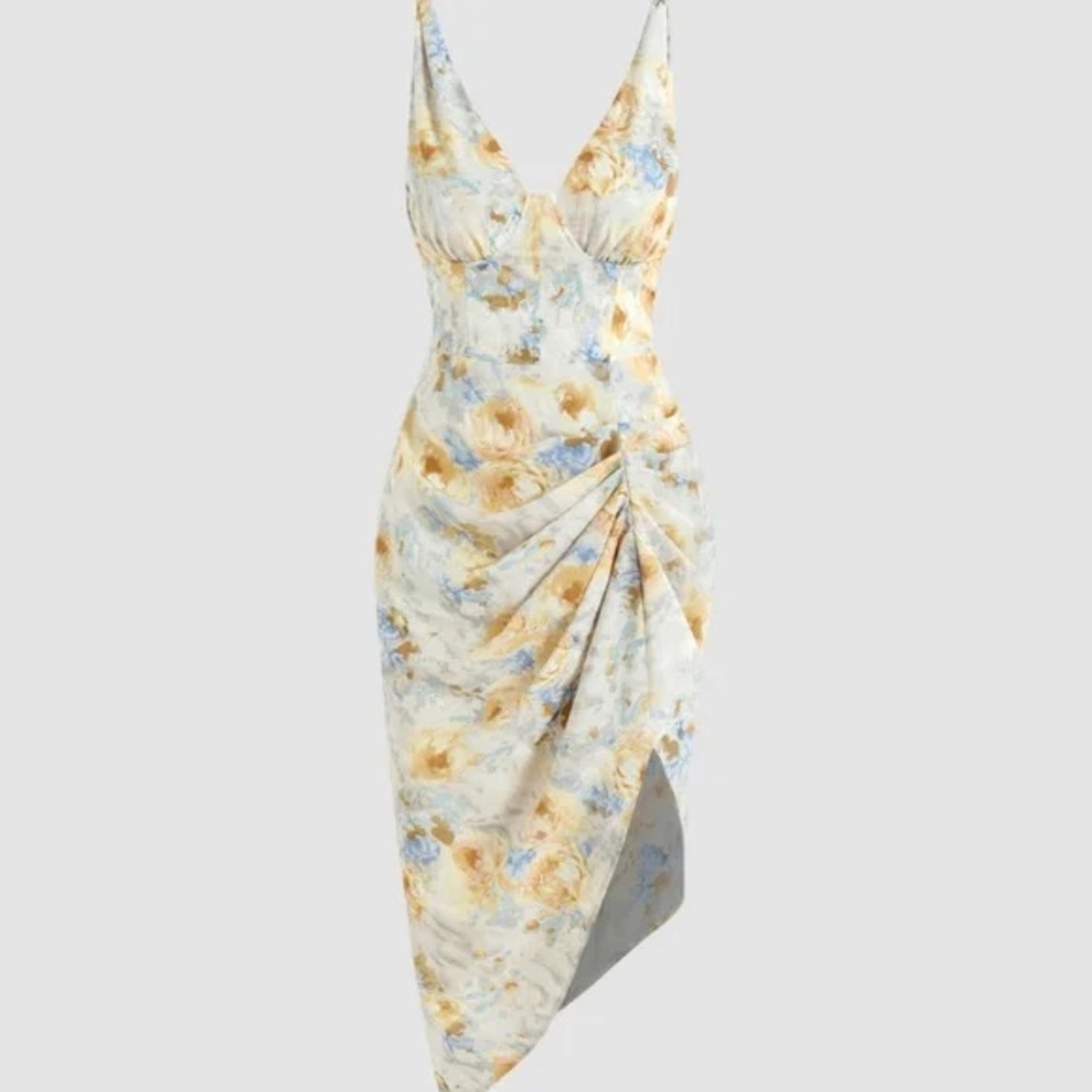 NWT Cider Floral Midi Dress - Picture 8 of 9